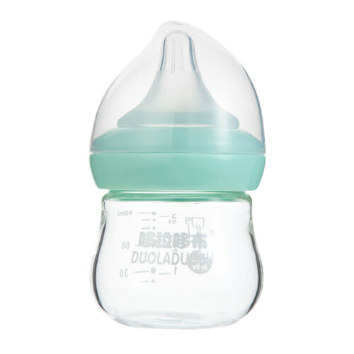 4 Weitdurchmesser Glasflasche Neugeborenen-Flaschen