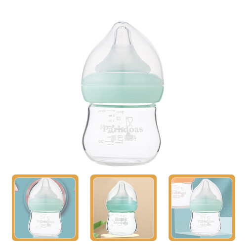 4 Weitdurchmesser Glasflasche Neugeborenen-Flaschen 2