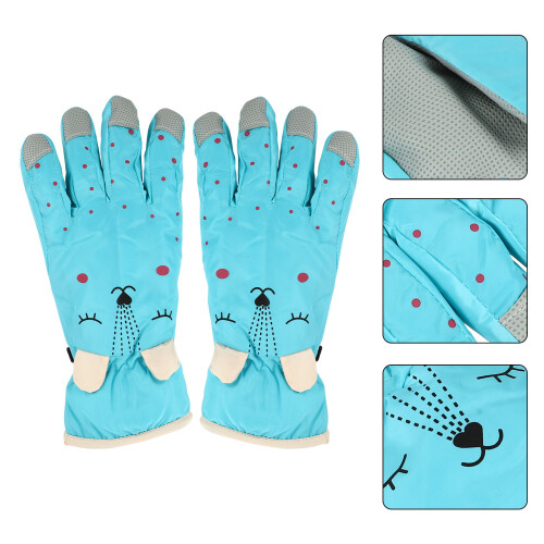 Verdickte Fleece Kinderhandschuhe Für Winterwarme 2