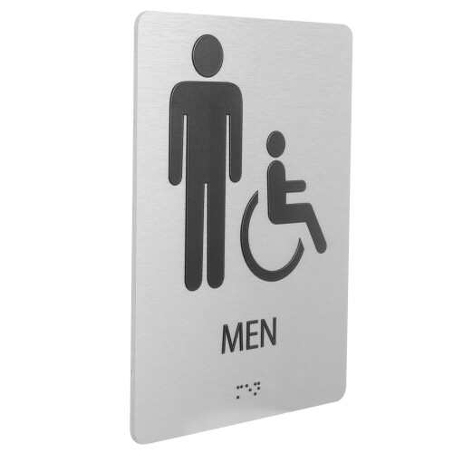 Restroom Signage Directionele Gidsing Restroombord 1