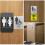 Restroom Signage Directionele Gidsing Restroombord 1 6