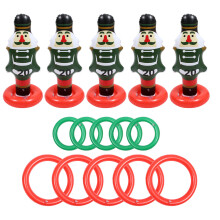 Kerst Opblaasbaar Ring Gooispel, PVC Voor Buiten