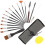 1 Set Bürsten Set Multifunktion Holz Nylon Scheuerbürste 5