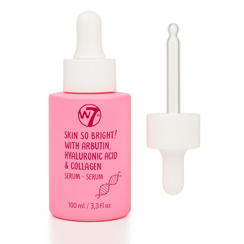 W7 Skin So Bright Arbutin Hyaluronic Acid Serum 30Ml