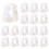 Water Pipe Hanger Plastic Tube Socket White 20pcs 1