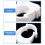 Water Pipe Hanger Plastic Tube Socket White 20pcs 11