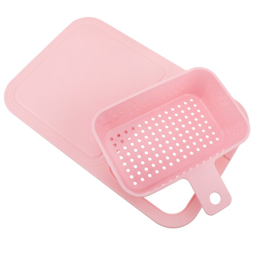 Schneidebrett Filter Kunststoff Multifunktions Rosa