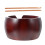 Crochet Yarn Holder Storage Bowl Für Chunky Brown 2