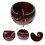 Crochet Yarn Holder Storage Bowl Für Chunky Brown 4