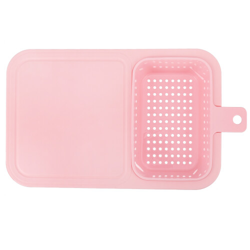 Schneidebrett Filter Kunststoff Multifunktions Rosa 1