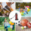 1Set Multi Inflator Voetpomp Voor Motor Bal Rood Metaal 11