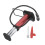 1Set Multi Inflator Voetpomp Voor Motor Bal Rood Metaal 6
