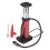 1Set Multi Inflator Voetpomp Voor Motor Bal Rood Metaal 5