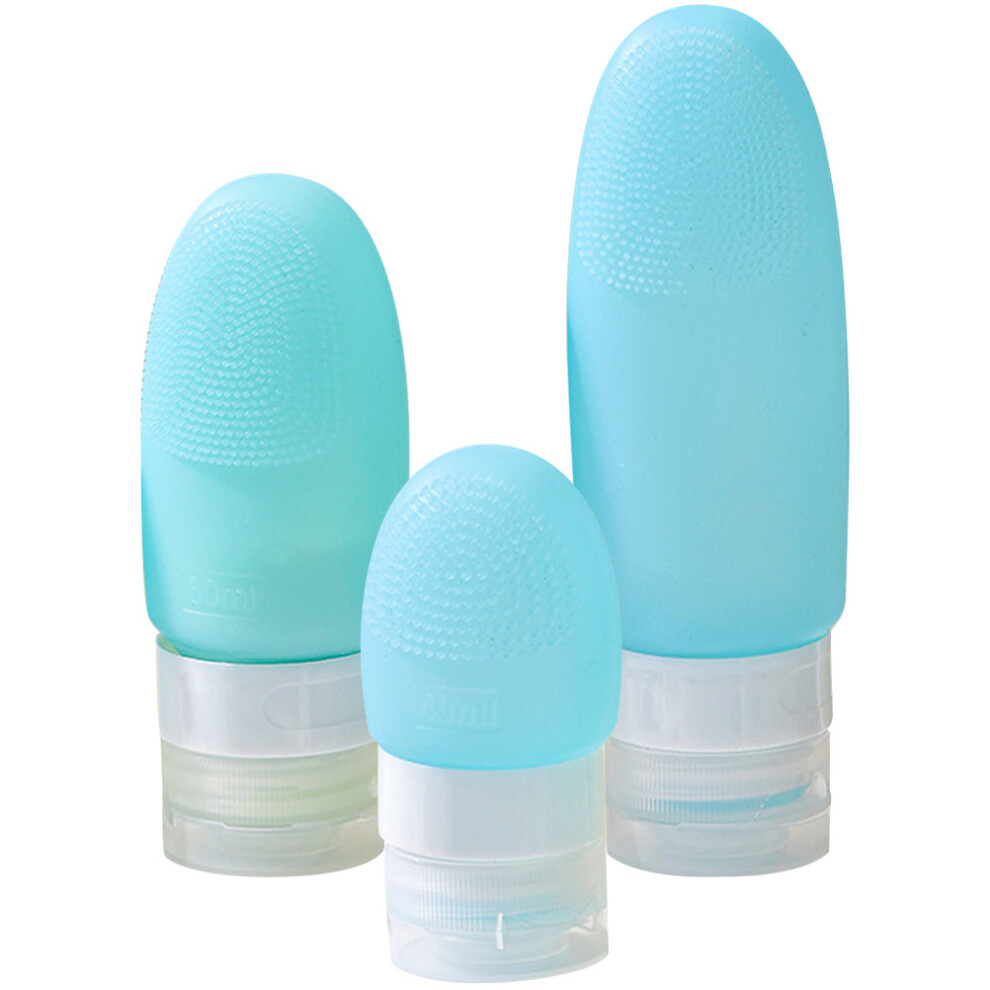 2 Stuks Reisflessen Van Siliconen Voor Vloeistoffen Formaat-image