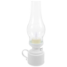 3Stk Vintage LED Kerzenlampe Elektronische Kerosinenlampe