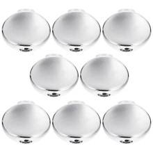 8 Gitarrenregler Gitarrenzubehör Metall Reglerkappe Bass Silber
