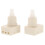 Dome Light Switch Ersatz Weiß ABS 2 1