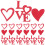 100Pièces Confettis Papier Rouge Pour Mariage 8