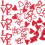 100Pièces Confettis Papier Rouge Pour Mariage 10