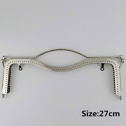 27Cmsilver Handmade Purse Frame for DIY Bag Making 1