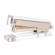 Acryl Gold Tischhefter Klassisch Modern Büroaccessoire