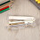 Acryl Gold Tischhefter Klassisch Modern Büroaccessoire 7