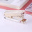 Acryl Gold Tischhefter Klassisch Modern Büroaccessoire 10
