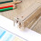 Acryl Gold Tischhefter Klassisch Modern Büroaccessoire 8
