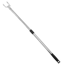 Telescopische Metalen Kaststang Zwart 1 Stuk 24-37 Inch