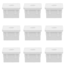 Raindrops 20 Gatenloze Eindkap Beveiligingsrail Plug Accessoires