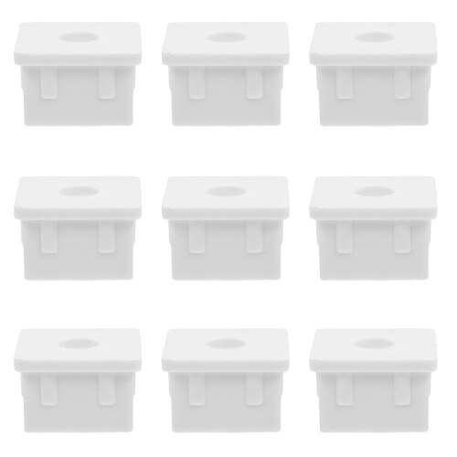 Raindrops 20 Gatenloze Eindkap Beveiligingsrail Plug Accessoires