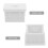 Raindrops 20 Gatenloze Eindkap Beveiligingsrail Plug Accessoires 8