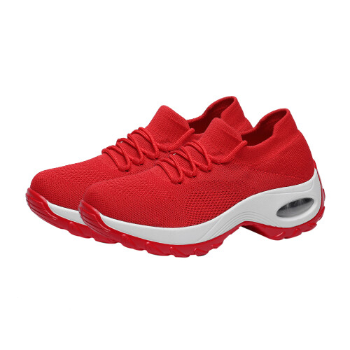 Casual Hardloopschoenen Comfortabel Dames Rood
