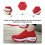 Casual Hardloopschoenen Comfortabel Dames Rood 9