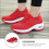 Casual Hardloopschoenen Comfortabel Dames Rood 11