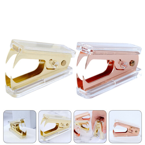 2 Heftklammerentferner Für Gel Reisehefter 2