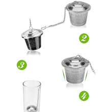 Raindrops 3Stk Teeblattfilter Zubehör Für Teepreparation Privatanwender