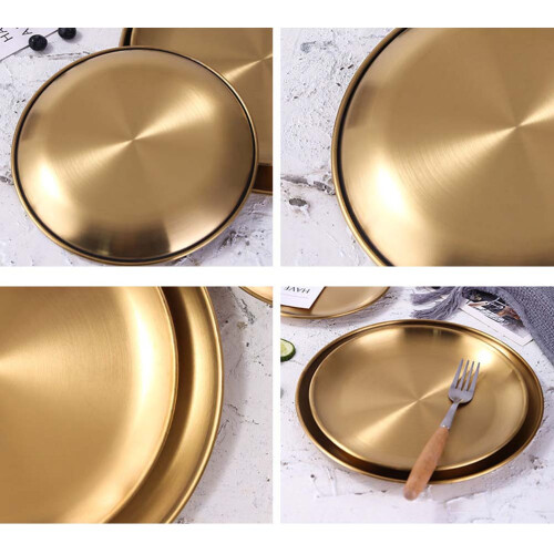Raindrops Dinnerware Goldene Schmuckteller Geschirr Für Die 1