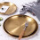Raindrops Dinnerware Goldene Schmuckteller Geschirr Für Die 10