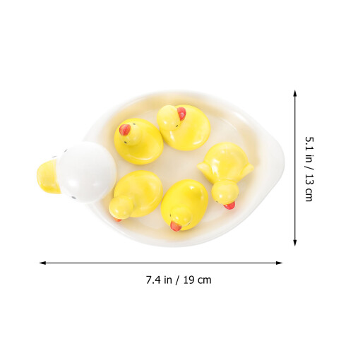 6St Essstäbchen Ablage Platte Aus Keramik 1