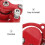 Front Metaal Remmehoofd Rood 1 Stuk 7