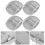 4Stk Rv Wohnwagen Stabilisierungs-Scissor Heber Mit Bohrfutter 10