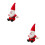 2 Stuks 11,0 Inch Kerstman Pop Speelgoed 5