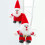 2 Stuks 11,0 Inch Kerstman Pop Speelgoed 11