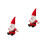 2 Stuks 11,0 Inch Kerstman Pop Speelgoed 3