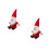 2 Stuks 11,0 Inch Kerstman Pop Speelgoed 6