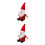 2 Stuks 11,0 Inch Kerstman Pop Speelgoed 9