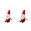 2 Stuks 11,0 Inch Kerstman Pop Speelgoed 7