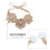 Blumen Magnetverschluss Polyester Halter 9