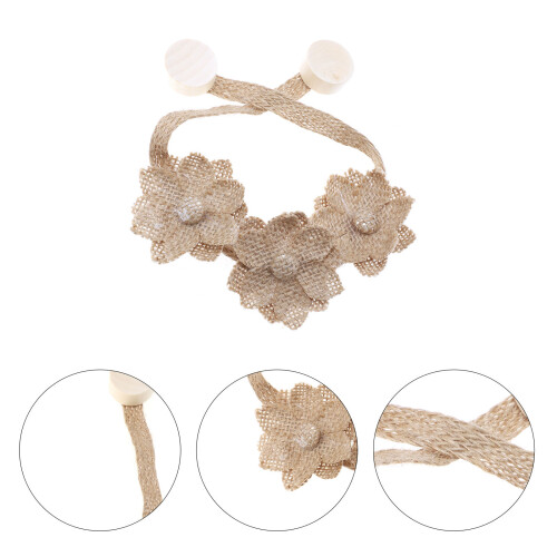 Blumen Magnetverschluss Polyester Halter 1
